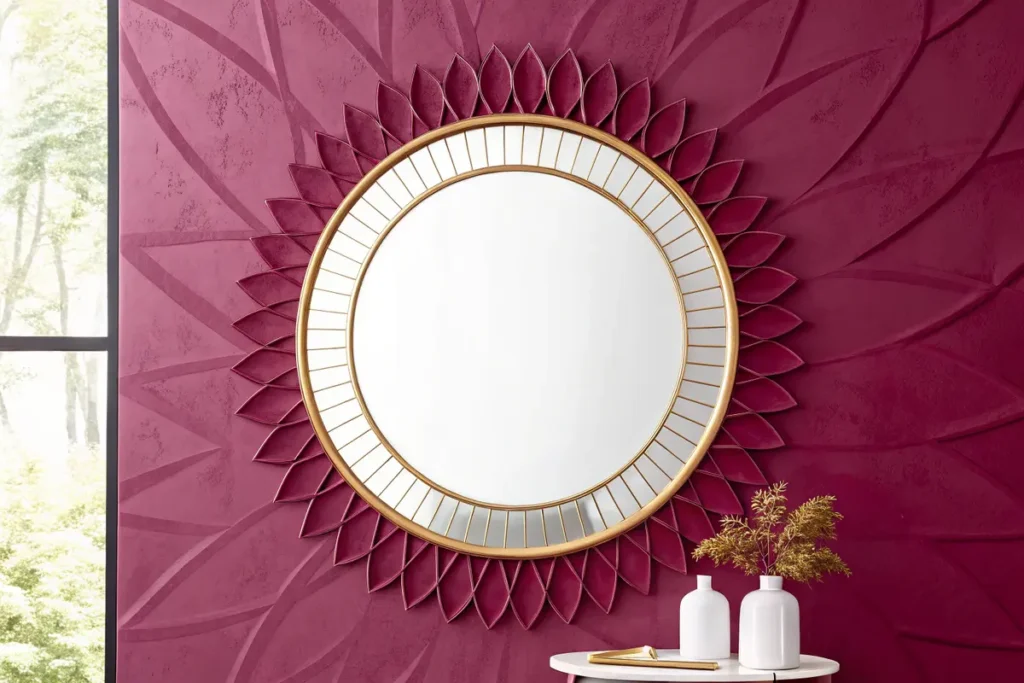 Miroir organique : formes, matériaux et intégration déco